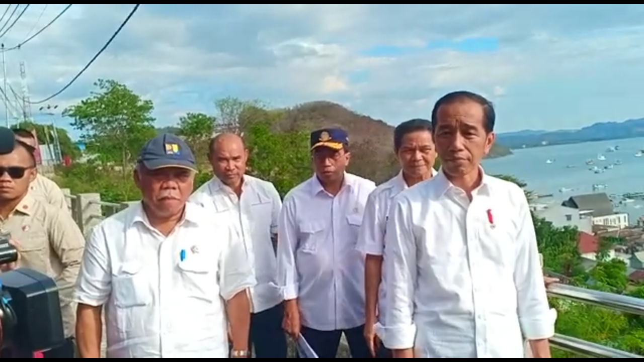 Presiden RI. Ir. H. Joko Widodo Meninjau Kawasan Wisata Labuan Bajo