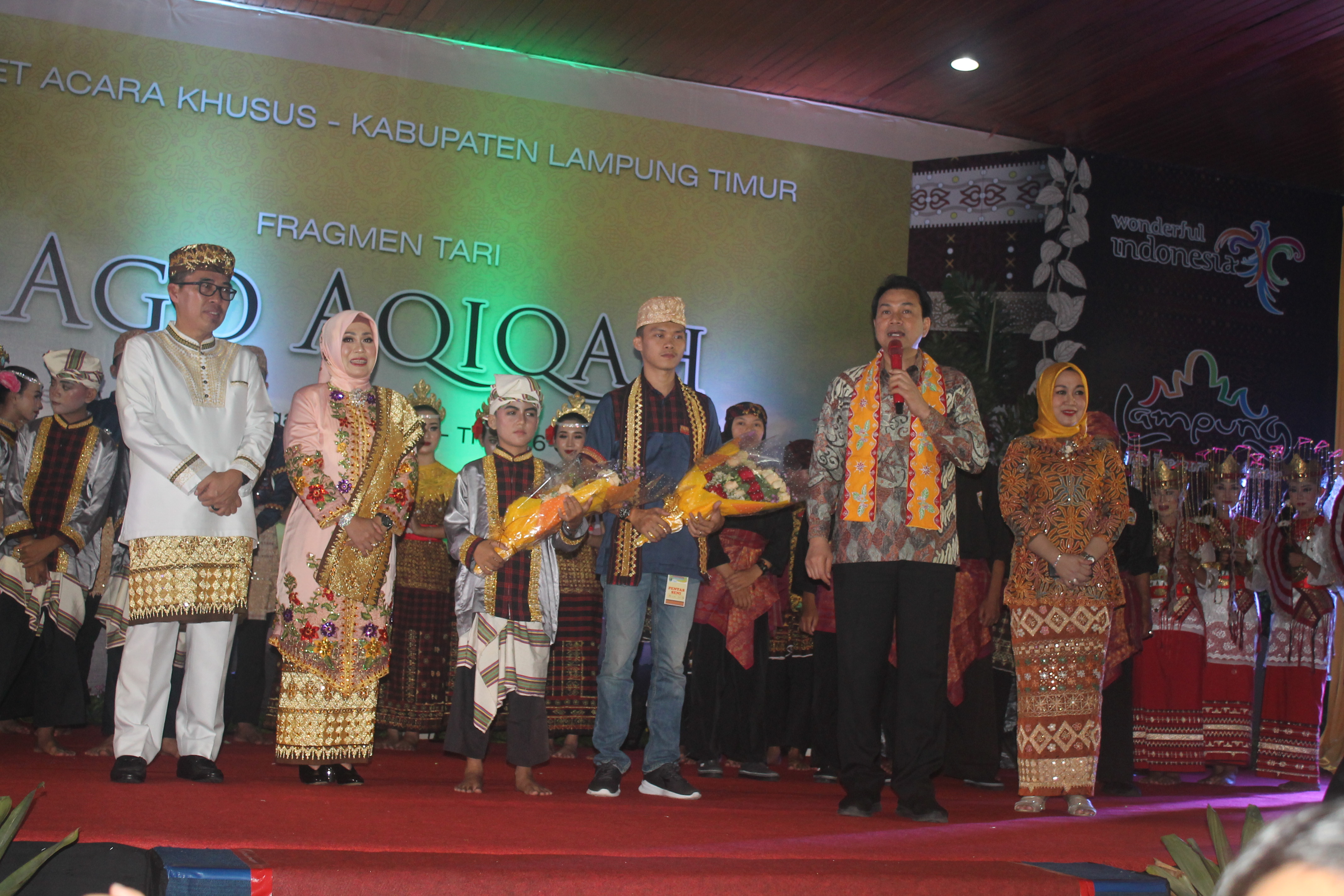 Festival Budaya Lampung Timur di TMII, Berhasil Hipnotis Para Tamu Duta Besar Negara Tetangga