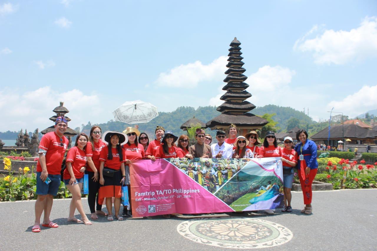 Kemenparekraf Ajak TA/TO Filipina Lebih Mengenal Destinasi Bali dan Sulut