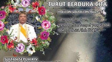 Sultan Sepuh XIV PRA. Arief Natadiningrat, S.E Tutup Usia