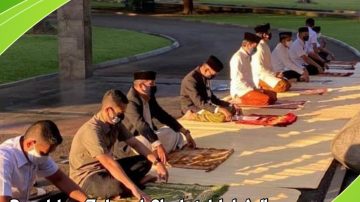 Presiden Jokowi Shalat Idul Adha dikompleks Istana Kepresidenan