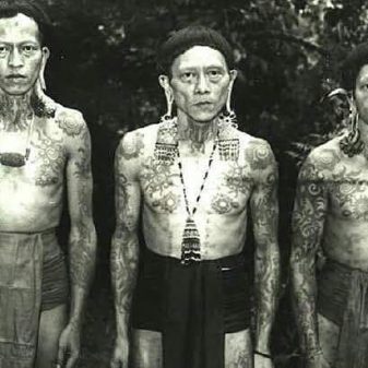 Mengenal Tato Suku Dayak Kalimantan