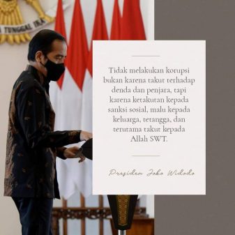 Presiden : Tiga Agenda Dalam Pencegahan Korupsi di Indonesia