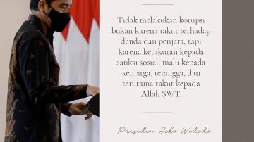 Presiden : Tiga Agenda Dalam Pencegahan Korupsi di Indonesia