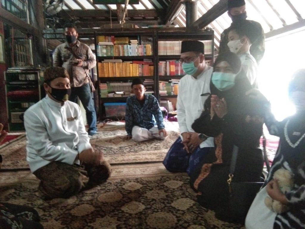 Kujungan Anak Wapres Ma’ruf Amin, ke Masjid Agung Sang Cipta Rasa Cirebon