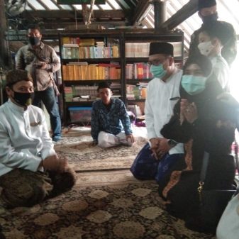 Kujungan Anak Wapres Ma’ruf Amin, ke Masjid Agung Sang Cipta Rasa Cirebon