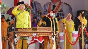 Menteri PPN Menjadi Inspektur Upacara Pada Peringatan HUT Kemerdekaan RI ke-75 di Gorontalo