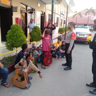 Diduga Mengganggu Ketertiban Umum, Polres Gowa Amankan Pengamen Dan Pak Ogah