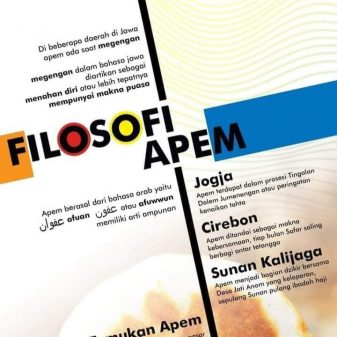 Tradisi dan Filosofi Apem