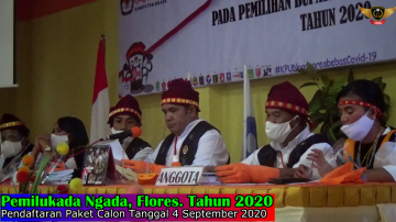 Video Empat Paket Pendaftar Hari Pertama Bicara Kabupaten Ngada Massa Depan