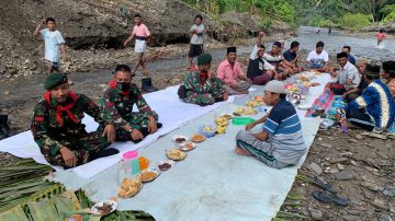 Pos Loki SSK II Turut Hadir Dalam Acara Tradisi Mandi Safar