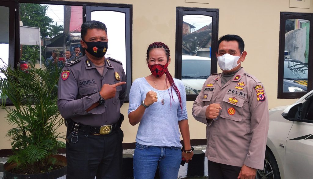 Giat Kunjungan Pimpinan Redaksi Media Warisan Budaya Nusantara ke Mapolsek Cihideung