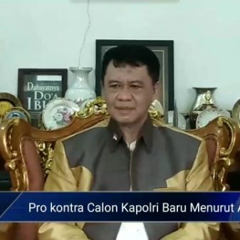 Pro Kontra Calon Kapolri Ini Menurut H.Anton Charliyan