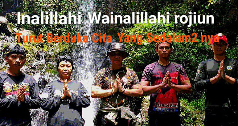 Berita Foto : Mantan Kapolda Jabar Abah H. Anton Charliyan Ucapkan Duka Kepada Korban Longsor Sumedang