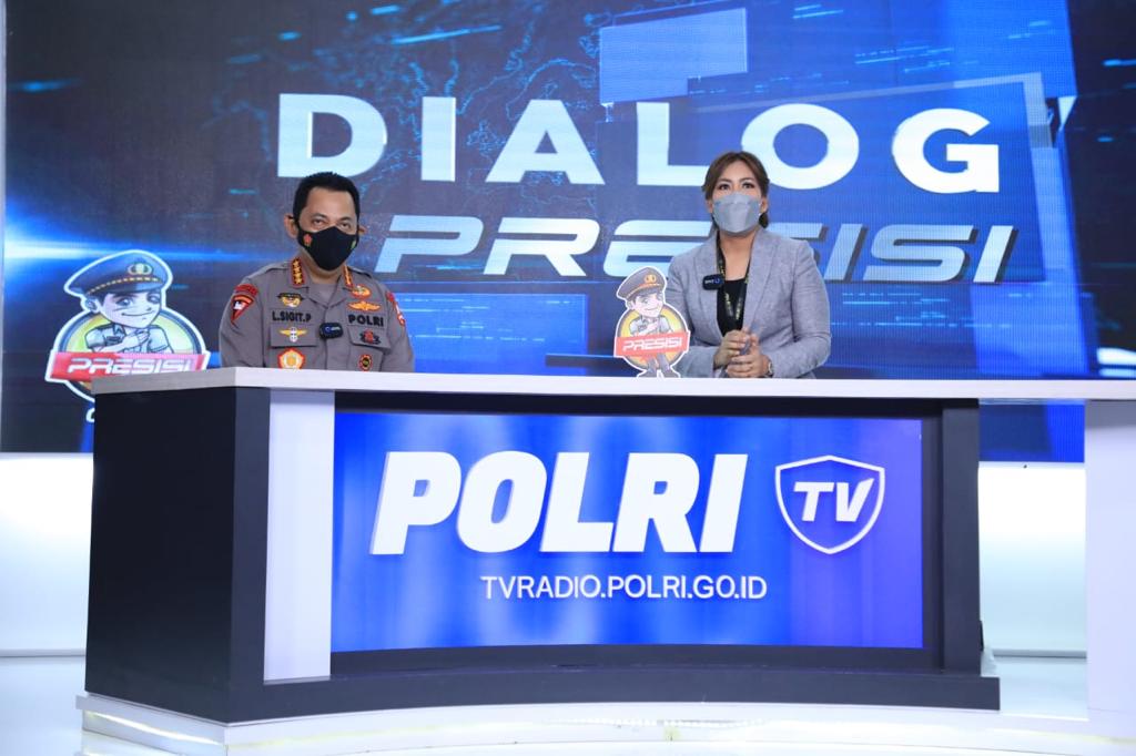 Launching Polri TV-Radio, Kapolri : Agar Lebih Dekat Dan Memberi Edukasi Masyarakat