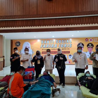 Gelar Donor Darah Rutin di Kantor Walikota Jakarta Pusat, Anggota DPD RI Fahira Idris: Ayo Kita Bantu PMI Amankan Stok Darah di DKI Jakarta