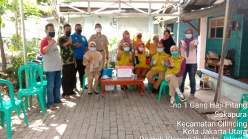 Sepuluh Warga RT 14 Kelurahan Sukapura Divaksinasi