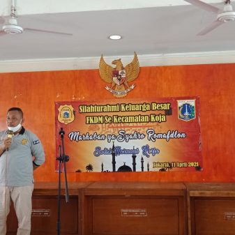 Silaturahmi Keluarga Besar FKDM se Kecamatan Koja Dengan Tema Marhaban Ya Shahro Ramadhan