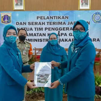 Kiki Krisna Dewi Jabat Ketua Tim Penggerak PKK Kecamatan Kelapa Gading