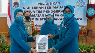 Kiki Krisna Dewi Jabat Ketua Tim Penggerak PKK Kecamatan Kelapa Gading