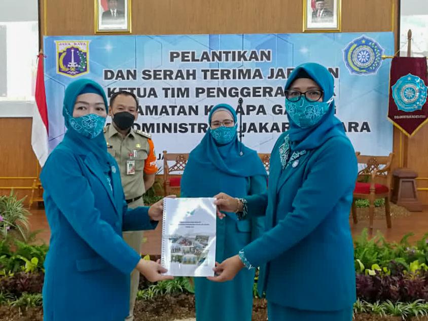 Kiki Krisna Dewi Jabat Ketua Tim Penggerak PKK Kecamatan Kelapa Gading