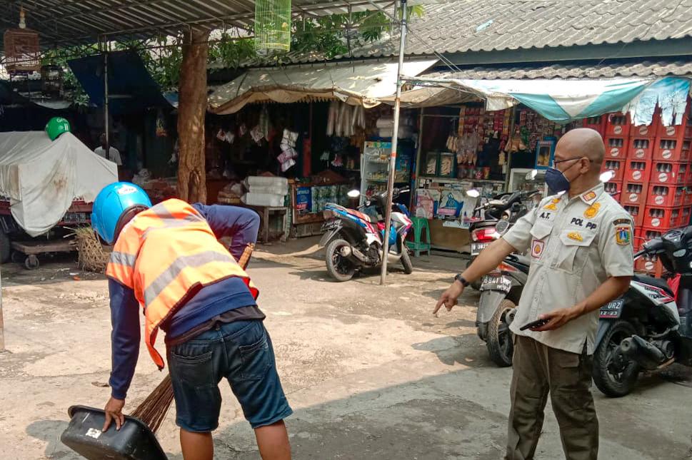 Satpol PP Kecamatan Tanjung Priok Jaring 29 Pelanggar Prokes