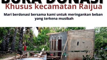 Perkumpulan Ekologi Rai Hawu dan Media Online Pelopor09 Peduli Bencana di Sabu Raijua