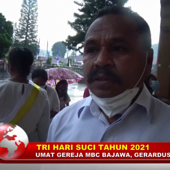 Video Peran Pelajar SMAK Regina Pacis Bajawa Bantu Amankan Tri Hari Suci  2021