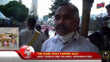 Video Peran Pelajar SMAK Regina Pacis Bajawa Bantu Amankan Tri Hari Suci  2021