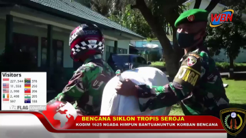 Kodim 1625 Ngada Himpun Bantuan Untuk Korban Bencana Di Flores Timur