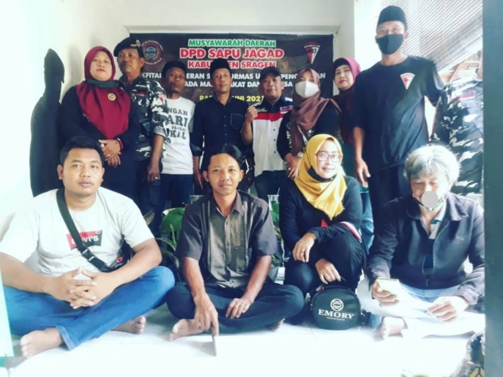 Musyawarah Daerah, Mukid Murtadho Terpilih Sebagai Ketua DPD Sapu Jagad Sragen