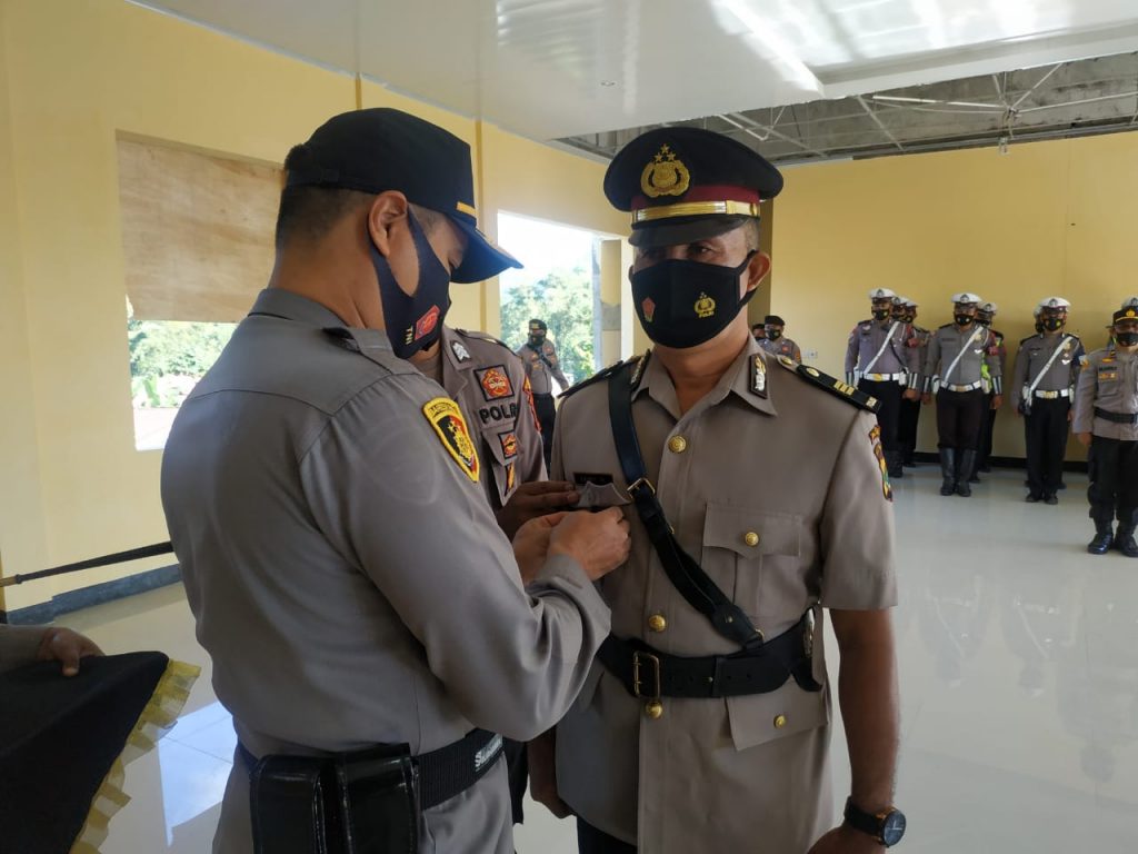 Rotasi Tugas, Kapolres Ngada Flores Lantik Pejabat Baru