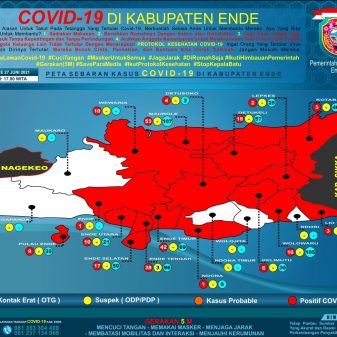 Melonjak, Kabupaten Ende Tambahan 37 Positif Sesuai Akurasi Swab PCR
