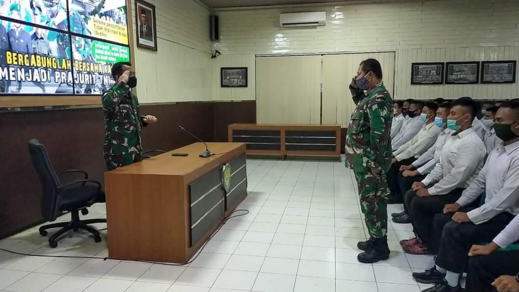 Dandim 0612/Tasikmalaya Memberikan Pengarahan Kepada Komcad