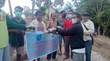Kongregrasi SVD-SSPS Ikut Meringankan Beban Masyarakat di Sabu Raijua