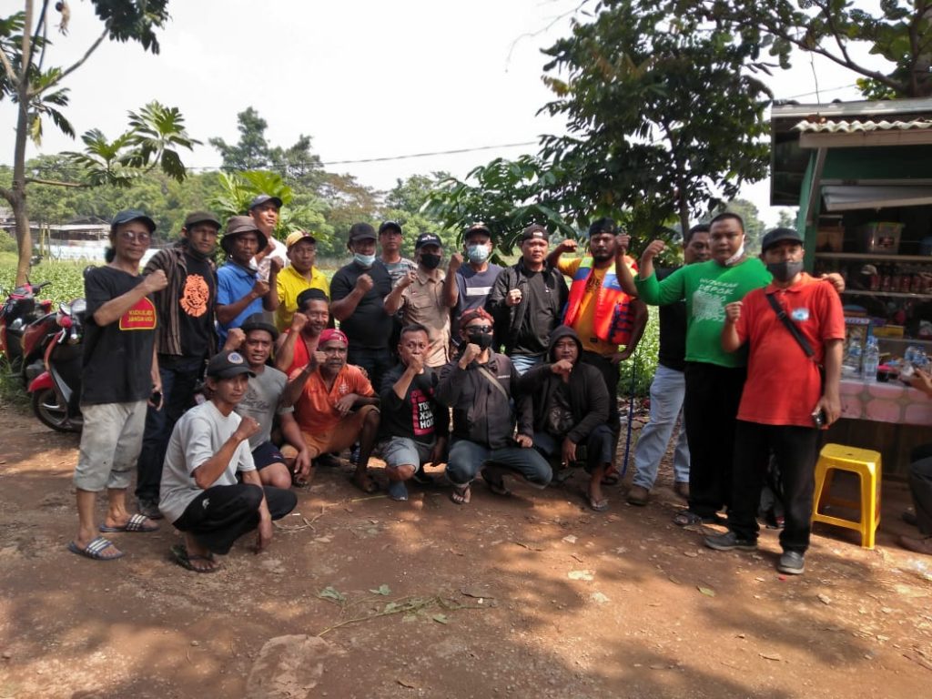 Komunitas Situ Pengarengan Gelar Aksi Baksos Di Setu Pengarengan Cisalak Kota Depok