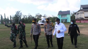 Jelang Kunjungan Kapolri dan Panglima TNI, Kapolda Jatim-Pangdam V Brawijaya Tinjau Sumenep