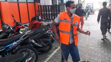 Dua Belas Pelanggar Tibmask di Jalan Alur Laut Dikenakan Sanksi Sosial