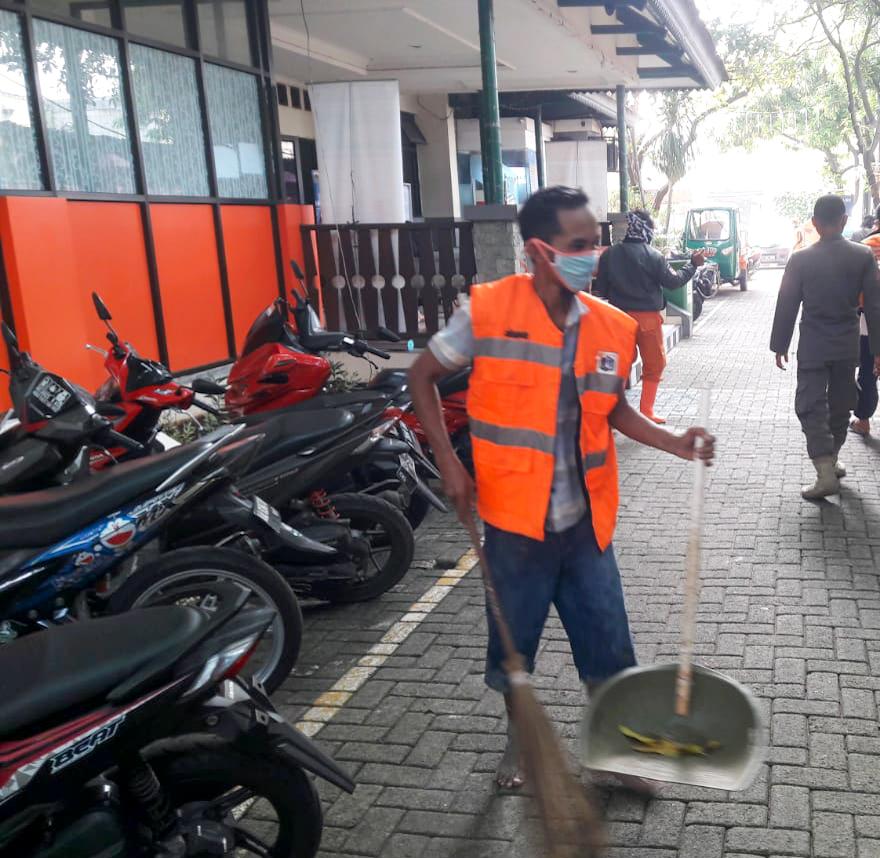 Dua Belas Pelanggar Tibmask di Jalan Alur Laut Dikenakan Sanksi Sosial