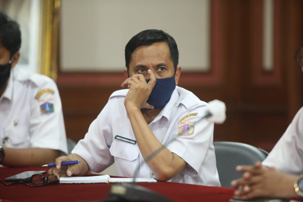 Pemkot Jakut Menggelar Audensi Dengan Sudin PPAPP Untuk Persiapan Acara HUT Kota Jakarta Dan Harganas