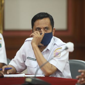 Pemkot Jakut Menggelar Audensi Dengan Sudin PPAPP Untuk Persiapan Acara HUT Kota Jakarta Dan Harganas