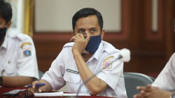 Pemkot Jakut Menggelar Audensi Dengan Sudin PPAPP Untuk Persiapan Acara HUT Kota Jakarta Dan Harganas