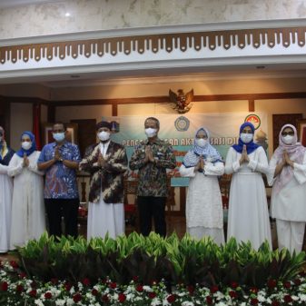 Halal Bihalal DWP Jakut Via Zoom Antar Anggota