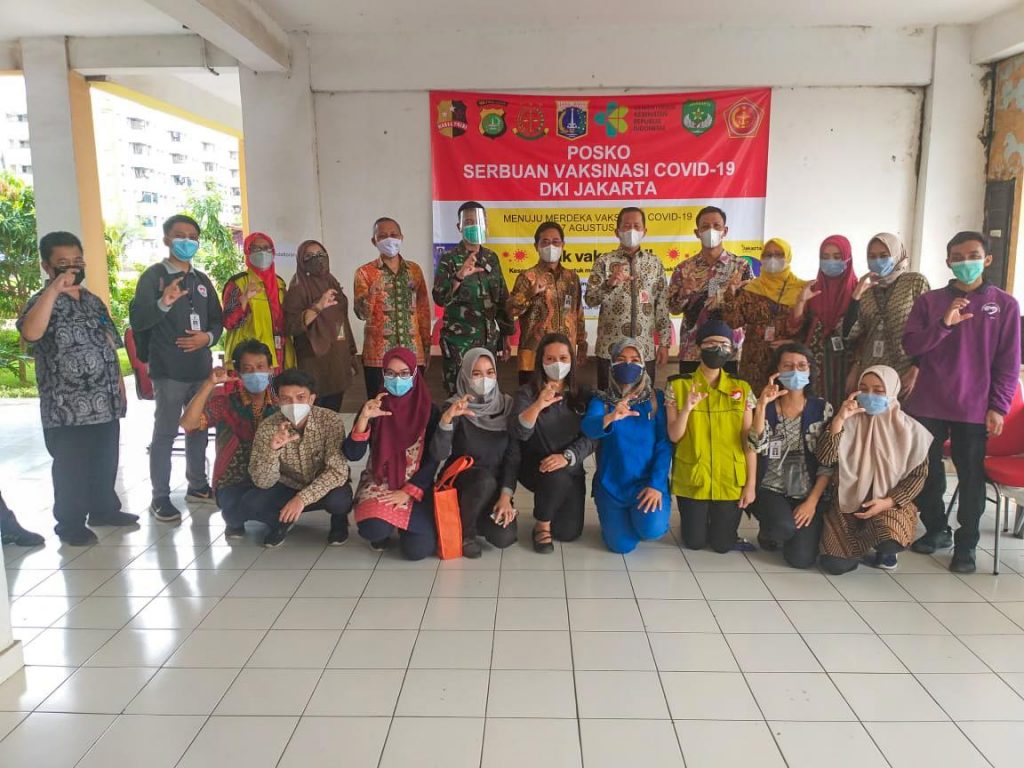 Tingkatkan Cakupan Vaksinasi, Tiga Rusun Di Wilayah Cilincing Difungsikan Sebagai Posko Serbuan Vaksinasi COVID-19