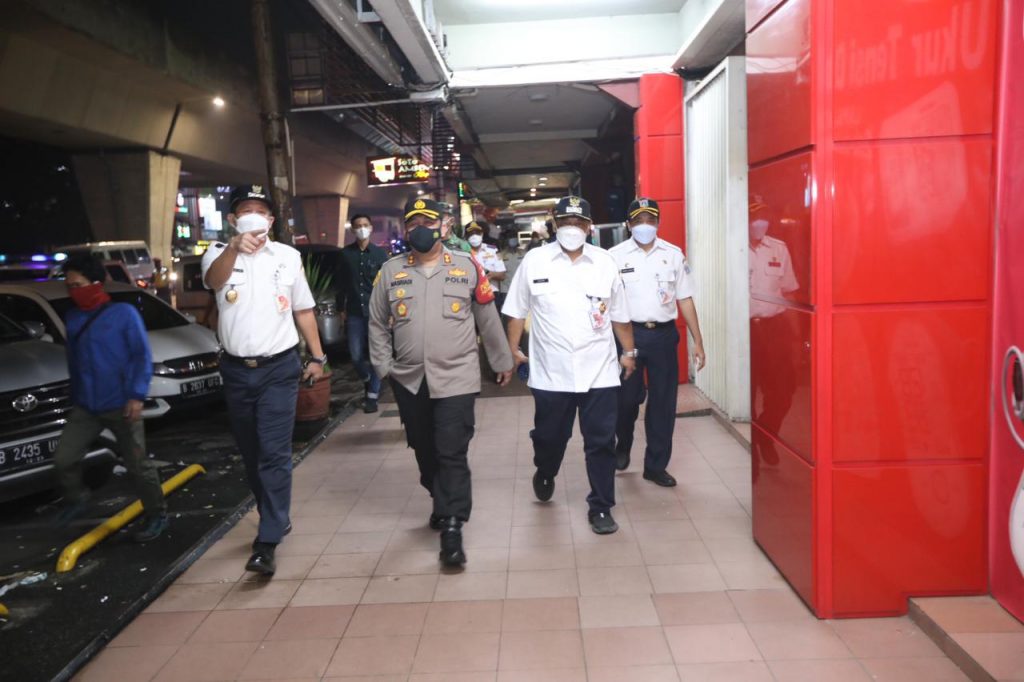 Minimalisir Penyebaran COVID-19, Tiga Pilar Jakut Patroli Penegakan PPKM