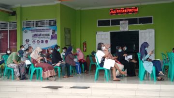 Berharap Warganya Sehat, PEMDES Mangunjaya Gencar Lakukan Vaksin dan Swab