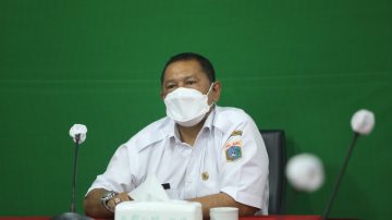 Wakil Walikota Jakut Mengikuti Rapat Monitoring CRM