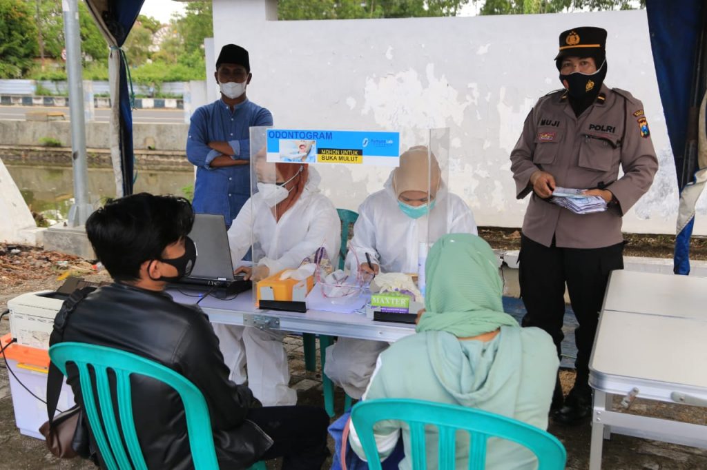 Forkopimda Bangkalan dan Ditlantas Polda Jatim Lakukan Pemeriksaan di Terminal