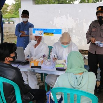 Forkopimda Bangkalan dan Ditlantas Polda Jatim Lakukan Pemeriksaan di Terminal