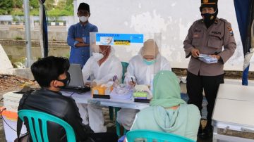 Forkopimda Bangkalan dan Ditlantas Polda Jatim Lakukan Pemeriksaan di Terminal